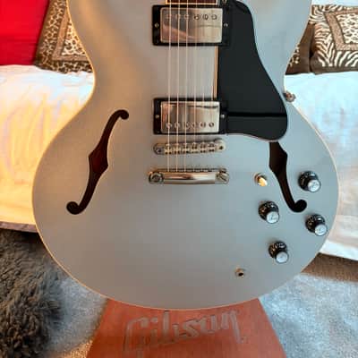 Gibson ES-335 Custom Shop Reissue 1964- Silver Mist VOS image 3