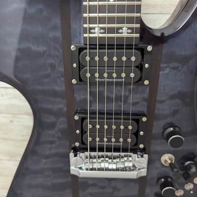 Used B.C. Rich Mockingbird Legacy STQ with Quad Bridge Trans Black image 6