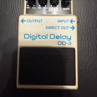 Boss DD-3 1987 - White MIJ Long Chip image 2