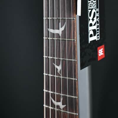 PRS SE Custom 24-08 Poplar Burl Limited Edition Lake Blue Midnight Burst #143 image 9