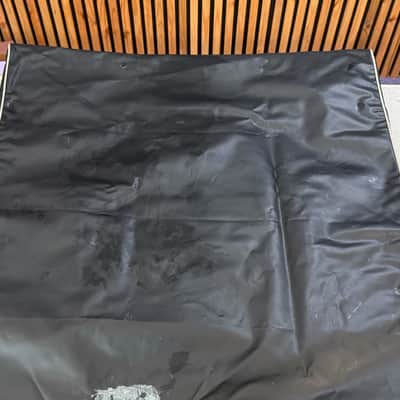 Michael "Whip" Wilton's Marshall 1960-Series 4x12 Cabinet Cover – Vintage Marshall Black Vinyl Cover – Queensrÿche Provenance image 7