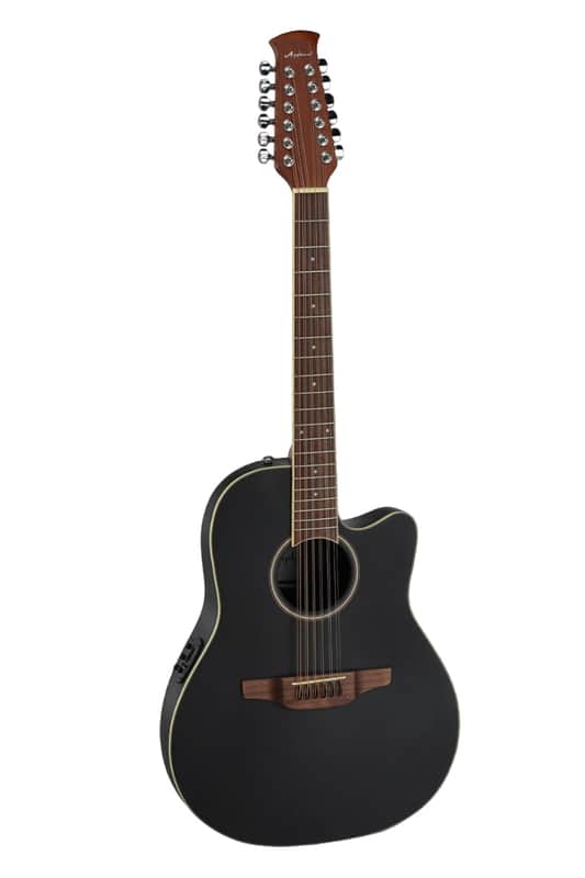 Ovation AB2412-5S Applause Standard Mid-Depth Cutaway 12-String Acoustic-Electric Guitar w/Gig Bag image 1