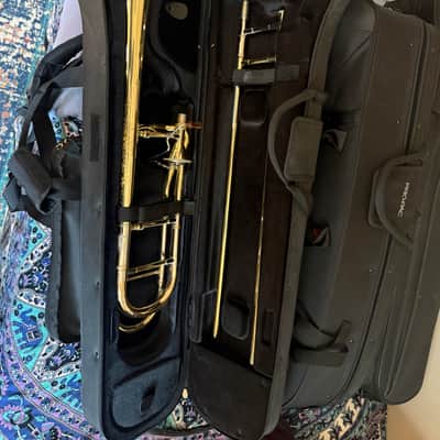 Edwards T350, Custom Tenor Trombone 1990's - Yellow Brass image 8