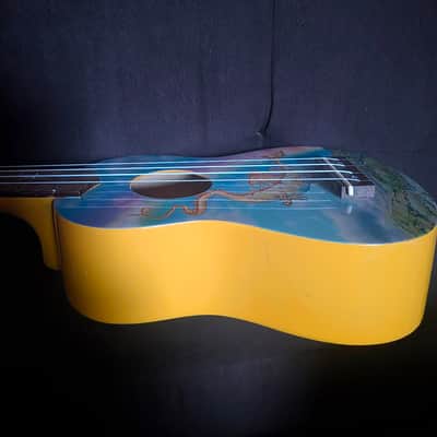 Luna Aurora AR2 Soprano Uke - Yellow Dragon image 6