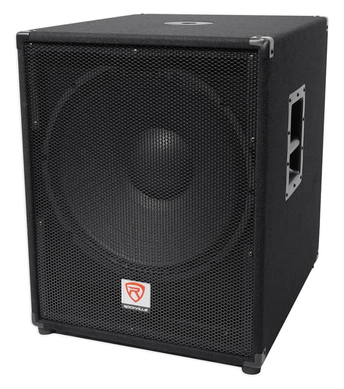 Rockville PBG18 18 inches Passive 2000 Watt 8 Ohm Pro Audio Subwoofer Sub/MDF Cabinet image 1