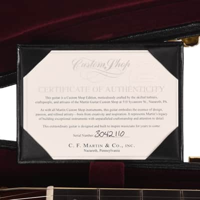 Martin Custom Shop D-45 Style Dreadnought Adirondack Spruce VTS/Cocobolo Ambertone 1933 (Serial #M3042110) image 10