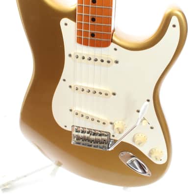 1998 Fender Stratocaster American Vintage '57 Reissue aztec gold image 3