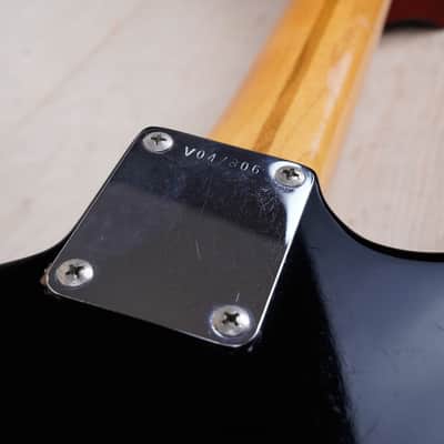 Fender American Vintage '57 Stratocaster 1990 Black USA Reissue w/ OHSC image 14