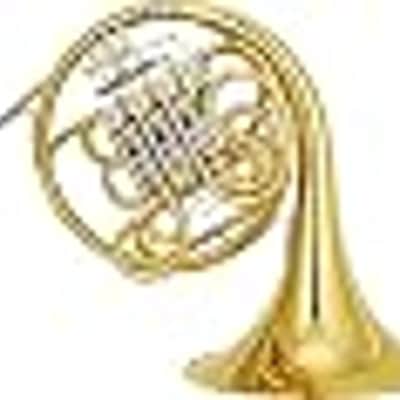 Yamaha Custom Horn; key of F/Bb; "Geyer" style; .472" bore; medium-large throat; yellow-brass bell; detachable; water key; hollow fourth rotor; 32C4 mouthpiece image 3