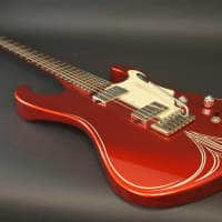 Asher Guitars S90 Guitar - Nitro Pelham Blue over 3 Tone Burst