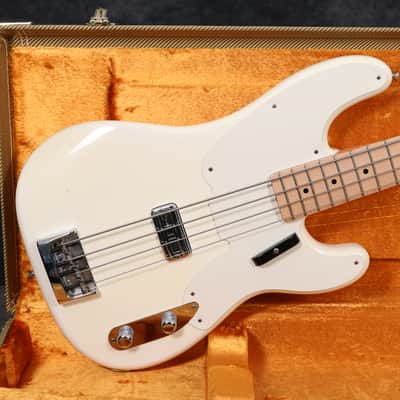 2014 Fender Custom Shop - Proto Precision Bass - Arctic White - OHSC image 3