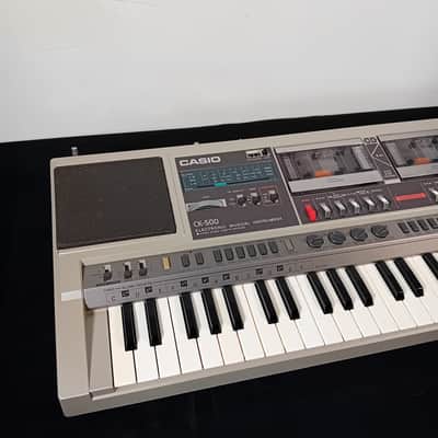 Casio CK-500 49-Key Radio / Synthesizer 1980s - Silver image 5