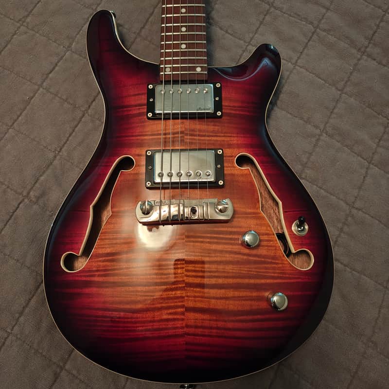 Harley Benton CST-24HB DLX 2024 - Tortoise flame image 1