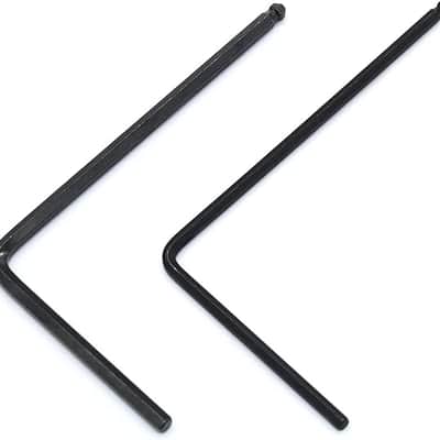 Guitar Truss Rod Wrench 4mm & 5mm Guitar Allen Wrench Tool for Martin Acoustic Guitar, Deep or Narrow Truss Rod Adjustment, Ball End Allen Key Set image 2