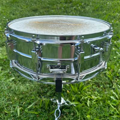 Ludwig LM400 Supraphonic 5x14" 10-Lug Aluminum Snare Drum 1985 - Present - Chrome-Plated image 5