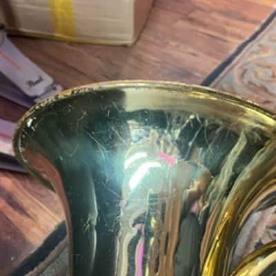 Yamaha YEP-201 3-valve Student Euphonium - Clear Lacquer image 4