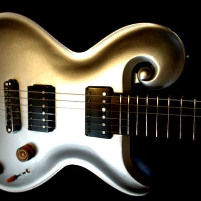 PAWAR TURN OF THE CENTURY "STAGE" 2001 Silver. HANDMADE. SCROLL. ULTRA RARE. INCREDIBLE. image 5
