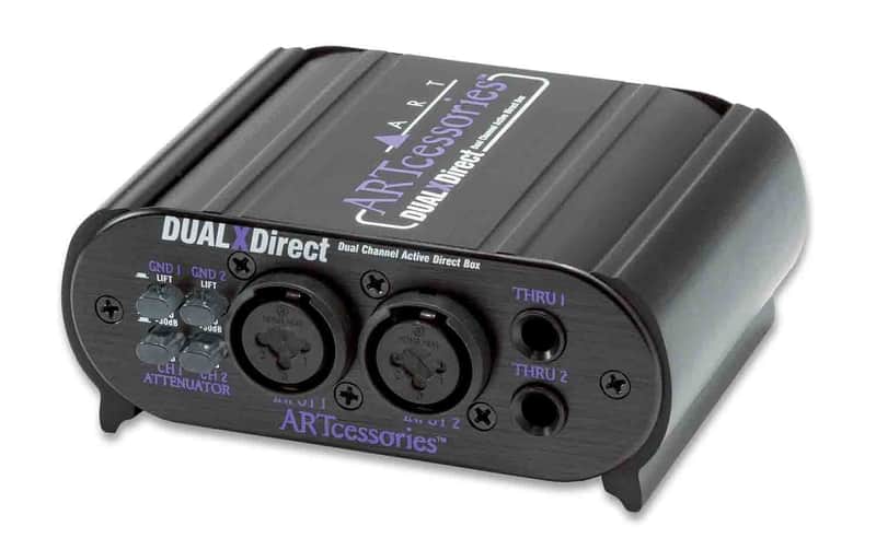 Art DualXDirect, Dual Channel Professional Active Direct Box image 1