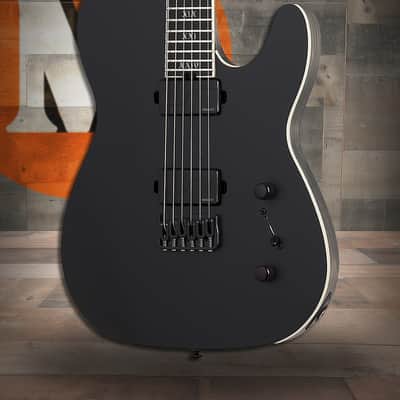 Schecter PT SLS Elite Evil Twin - Satin Black (1342) image 1