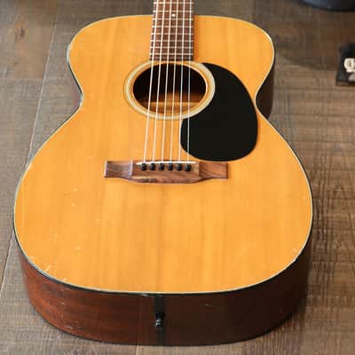 Vintage! 1971 Martin 00-18 Natural Acoustic Guitar + Martin Case image 2