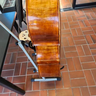 Used Krutz 550 series model B355 Upright 3/4 Size Bass with Bag + Bow image 16