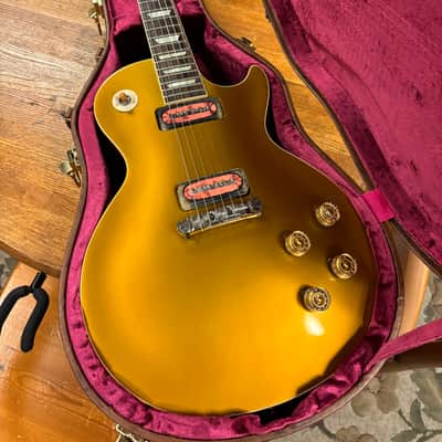2014 Gibson Custom Shop Standard Historic '54 Les Paul Goldtop Reissue Antique Gold VOS R4 image 1