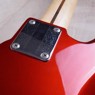 FGN J-Standard Bass 2011 Candy Apple Red Fujigen Made in Japan MIJ w/ Bag image 12