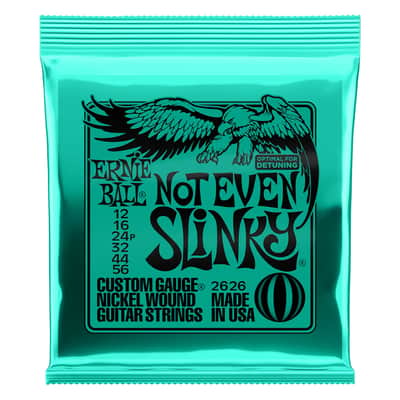 Ernie Ball Not Even Slinky Electric Guitar Strings 12-56 2626 image 1
