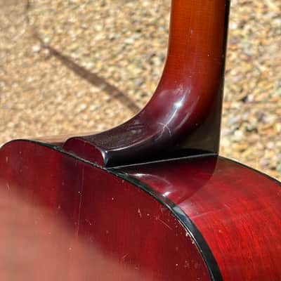 Guild D-25 Bluegrass 1972 Mahogany (2024 Neck Reset) image 9