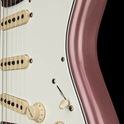 Fender Custom Shop Empire 59 Transition Stratocaster Journeyman Relic - Aged Burgundy Mist Metallic #18559 image 11