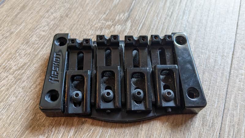 Hipshot TransTone 4 Bass Bridge image 1