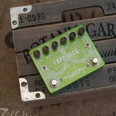 Zander Circuitry Tape Deck Lo-Fi Modulated Delay Guitar Effects Pedal Tape Delay Echo image 7