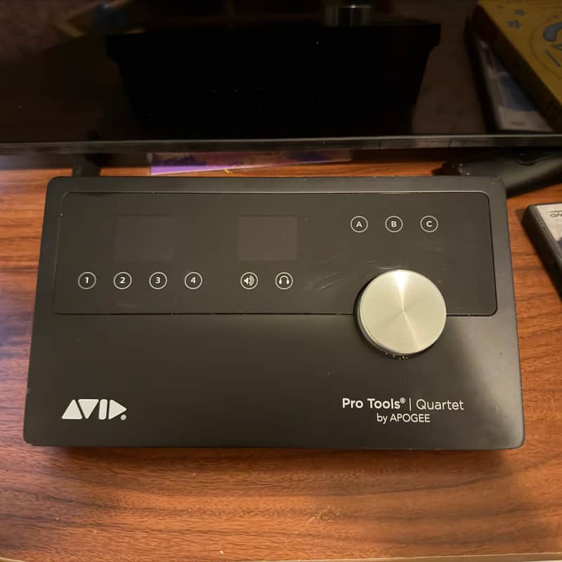 Avid Pro Tools Quartet USB Audio Interface 2010s - Black image 1