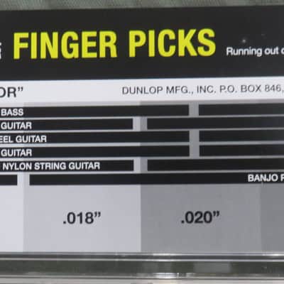 Dunlop Nickel Silver .013mm Fingerpick image 3