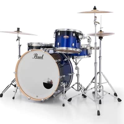 Pearl Decade Maple Kobalt Blue Fade Kit 24x14, 13x9, 16x16 3pc Shell Pack Drum Set Authorized Dealer image 7