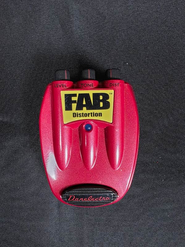 Danelectro Fab Distortion 2000s - Red image 1