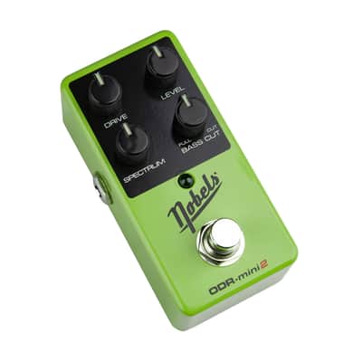 Nobels ODR-2 MINI Natural Overdrive with Bass Cut MINI Guitar Effects Pedal Green 2024 In Stock image 2