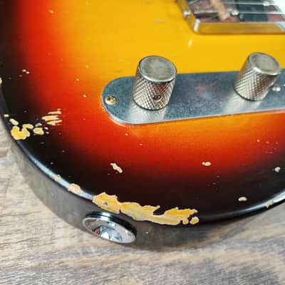 MyDream Partcaster Custom Built - Relic'Art Sunburst Asyllum image 6