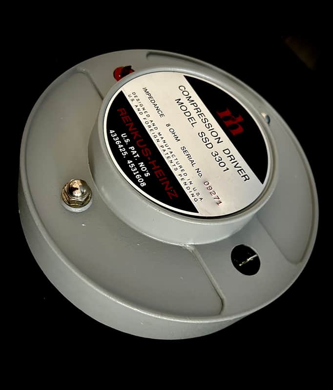Renkus-Heinz Vintage SSD-3301 Midrange Compression Driver 2-Inch