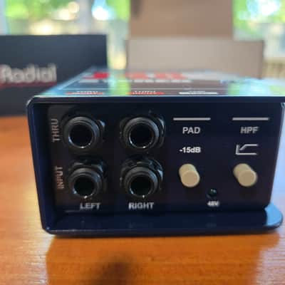 Radial J48 Stereo Active Direct Box 2015 - 2020 - Blue image 5