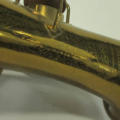 Buescher Carl Fischer National Deluxe Alto Saxophone, needs simple repairs, sax body only image 5