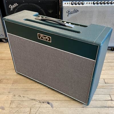 Used Trinity Plexi 18-Watt 2x12 Combo Amplifier w/ Eminence Red Coats image 2