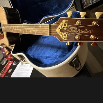 Luthier repaired Takamine GD93CE Series Dreadnought Cutaway Acoustic/Electric Guitar 2023 - Natural Gloss image 7