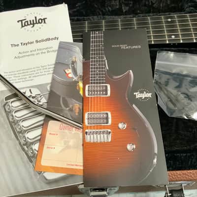 Taylor SB1 Solidbody Standard with Tremolo 2007 - 2011 - Aged Cherry Sunburst image 8