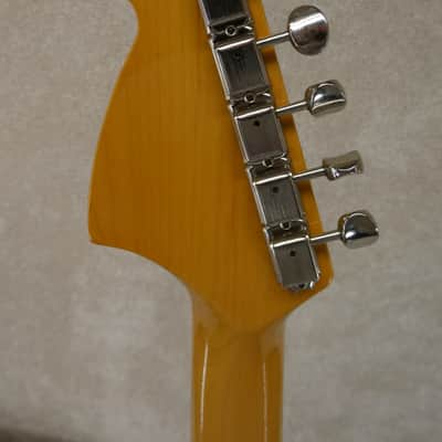Fender MUSTANG Candy Apple Red CIJ w/Stripe s/HSC #P088687 image 8