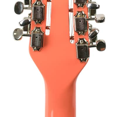 New Rickenbacker TRG Limited Edition 360/12 12-String Coralglo w/Checkerboard Top and Back Binding #2539758 image 6