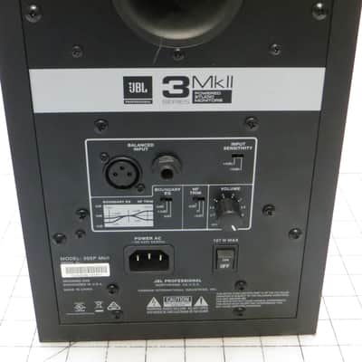 JBL 305P MkII 2-Way 5" Active Nearfield Studio Monitor (Single) - Black image 6