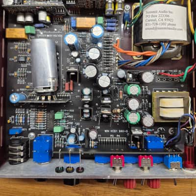 Summit Audio 2BA-221 Mic and Line Module 2010s - Silver image 7