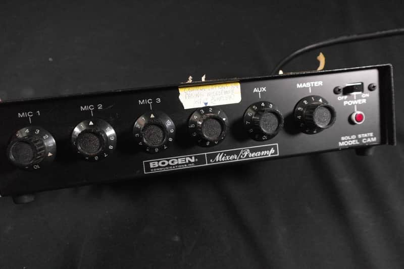 Bogen 4 Channel Mixer Cam Series Vintage image 1