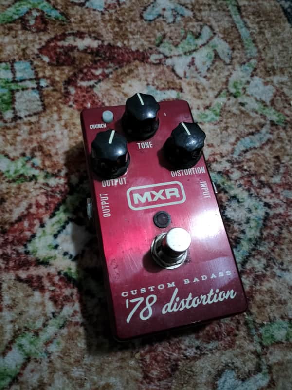 MXR M78 Custom Badass '78 Distortion 2011 - Present - Red image 1